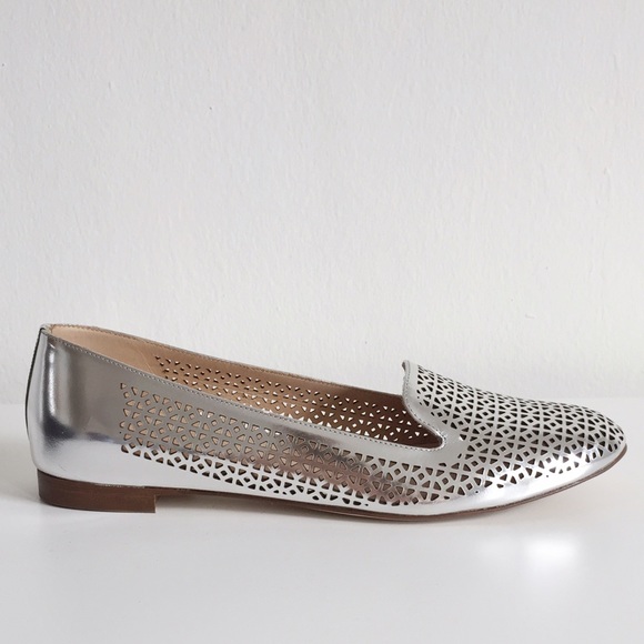 j crew silver loafers 17 j crew shoes j crew cleo perforated mirror j crew silver loafers 17 j crew shoes j crew cleo perforated mirror