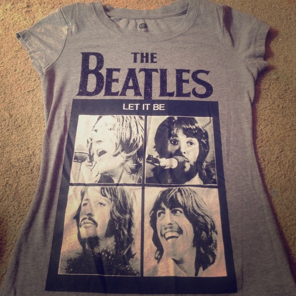 The Beatles "Let It Be" T-Shirt Size S