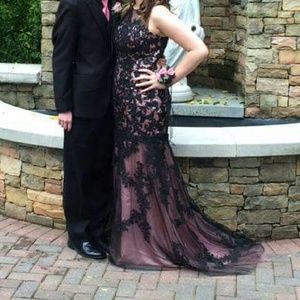 Custom Lace Prom Dress