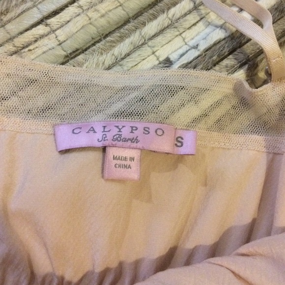 SOLD!!! NWOT Calypso St. Barth Caroline Silk Cami - Picture 3 of 4