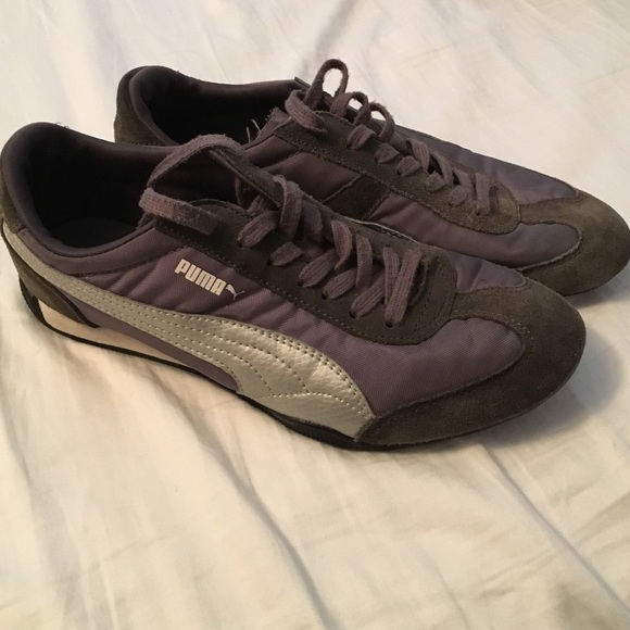 Gray Puma Sneakers