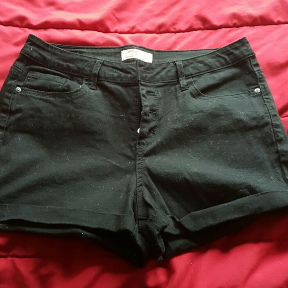 Womens high waisted stretch shorts