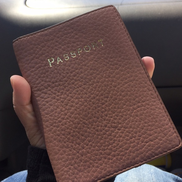 J. Crew Accessories - Like new! J. Crew passport leather case