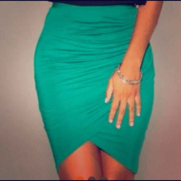 Green mermaid mini