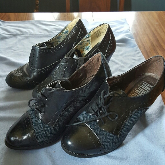 Shoes - 2 Pairs of Oxford style bundled