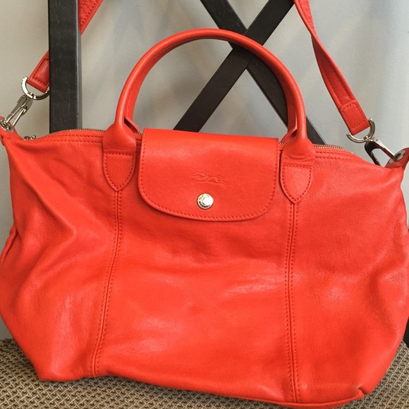 Longchamp leather handbag