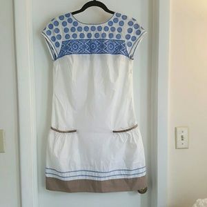 Nwt hoss intropia embroidered  dress