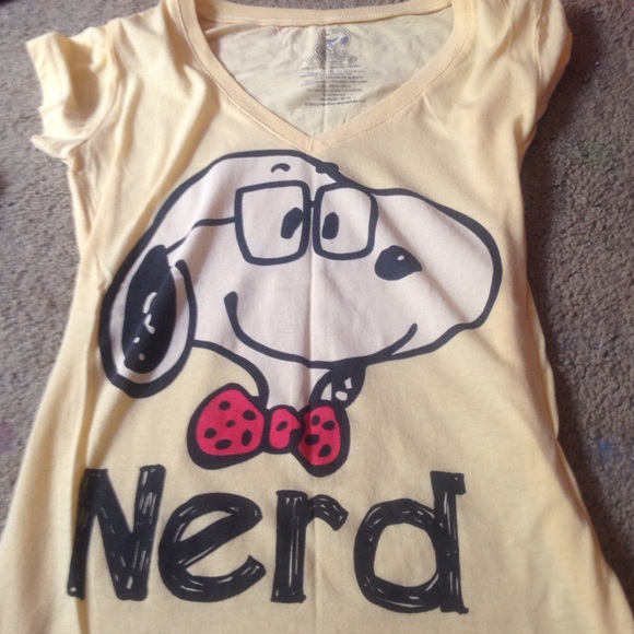 Snoopy Nerd T-Shirt