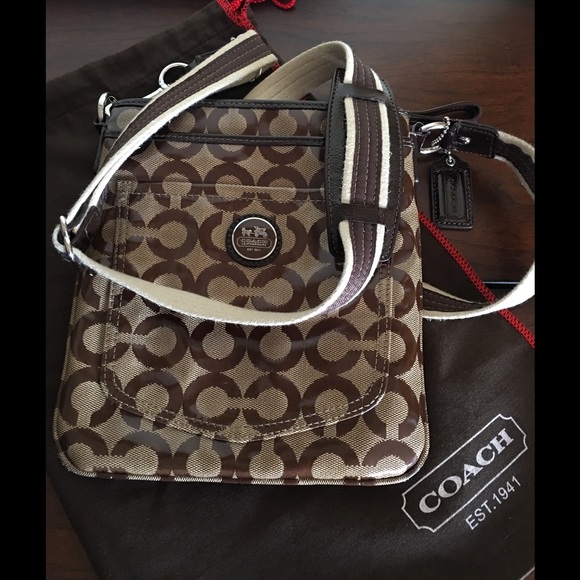 Coach cross body bag