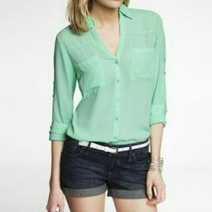 NWOT XS Mint Green Express Portofino.