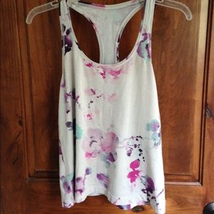 Floral Lululemon Tank