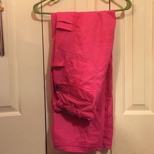 Hot Pink Koi Scrub Pants