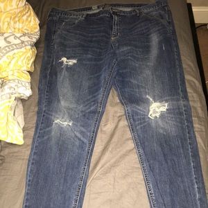 Boyfriend skinny jeans