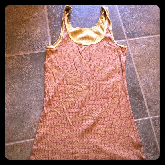 Cute patterned tank top