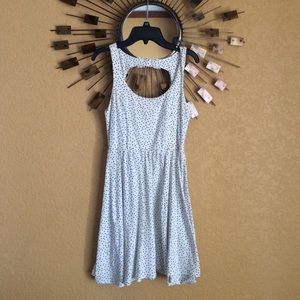 Black and White Polka Dot Dress