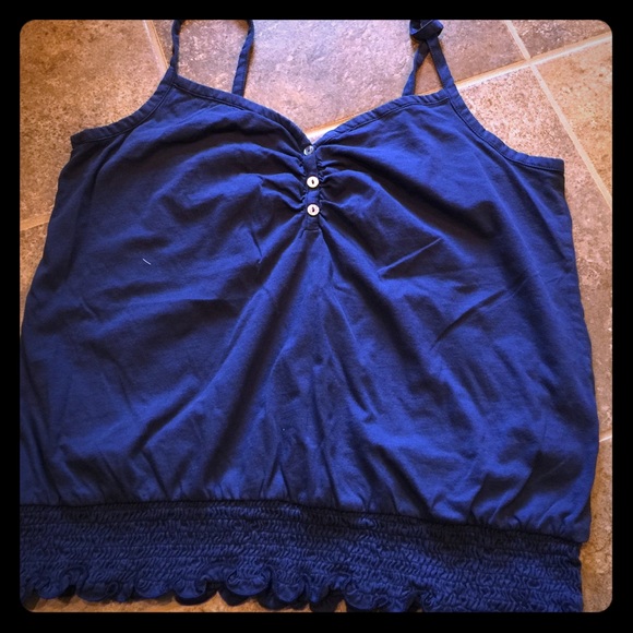 Cinched tank top