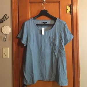 Light Denim Gap Shirt