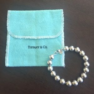 Tiffany & Co. Sterling Silver Beaded Bracelet