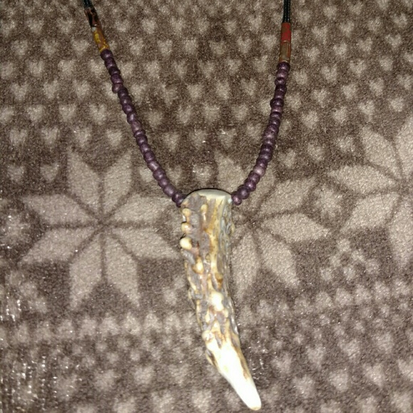Antler necklace
