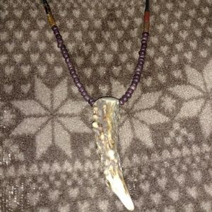 Antler necklace