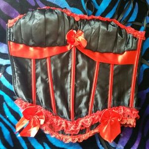 Black and Red corset