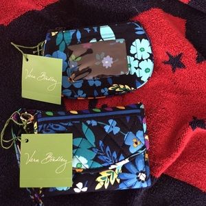 Vera Bradley new I'd holder and Wristlet