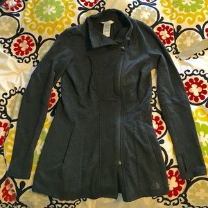 North Face asymmetrical zip-up