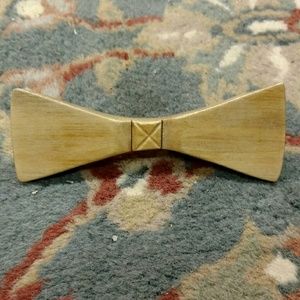 Wooden hair bow