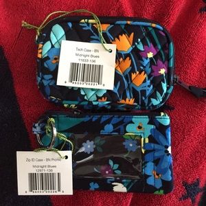 New with tags Vera Bradley is case and tech case