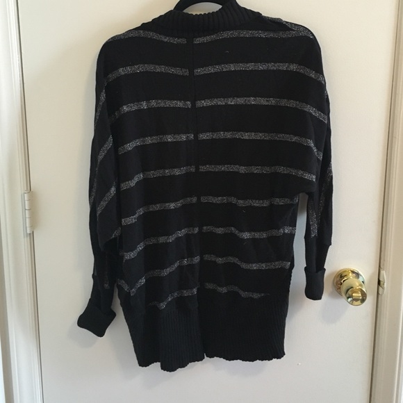 EXPRESS black and silver cardigan - Picture 2 of 4