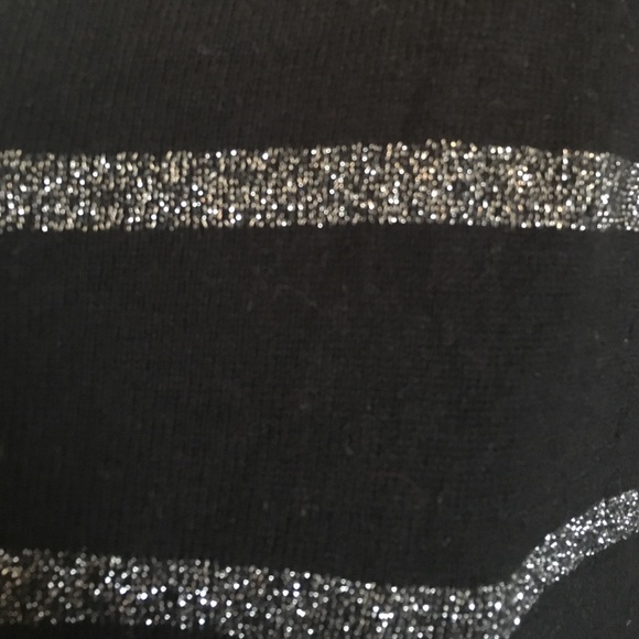 EXPRESS black and silver cardigan - Picture 3 of 4