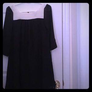 H&M Black and beige dress