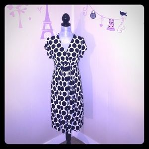 Motherhood Maternity polka dots dress