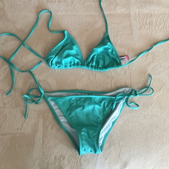 Turquoise Roxy Bikini