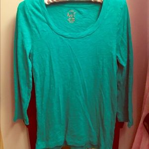 J Crew Artist T 3/4 Sleeve Medium