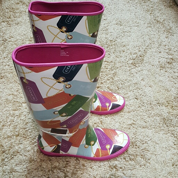 Coach Rain Boots