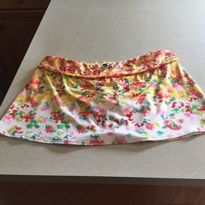Bathing suit skirted bottoms