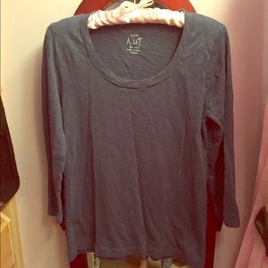 J Crew Artist T 3/4 Sleeve Medium