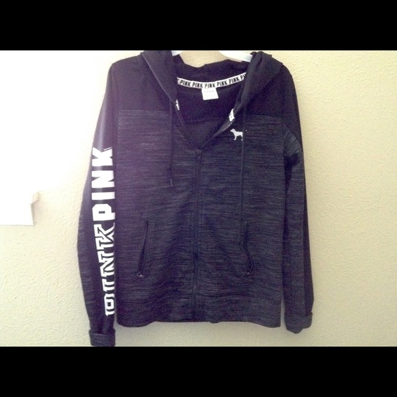 PINK zip up hoodie