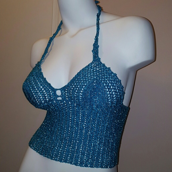 Crochet halter top - Picture 2 of 4
