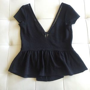 Free People V-Neck Top