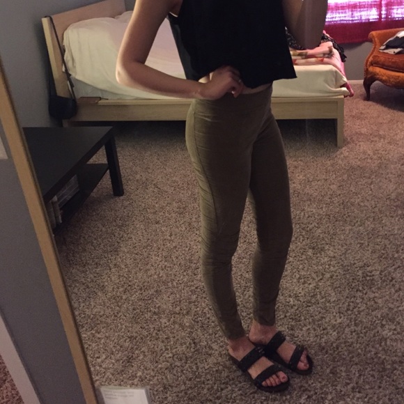 corduroy legging pant