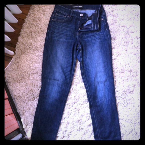 High rise express legging jean