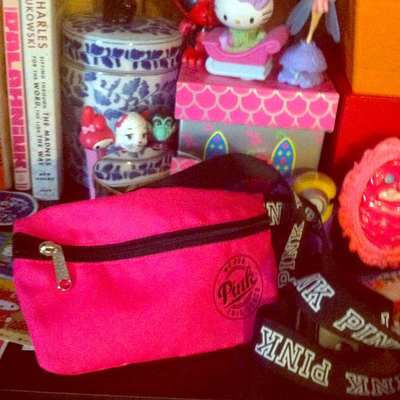 Pink beach fanny pack NEW