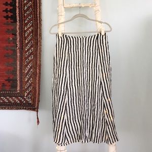 NWT Urban Outfitters Painted Stripe Midi Skirt