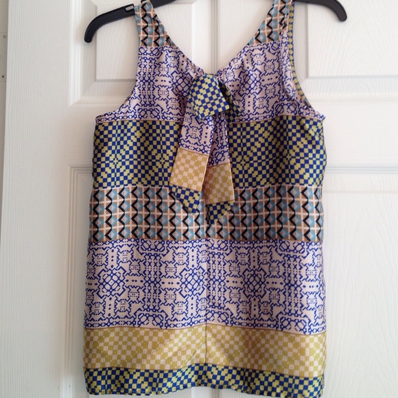 FINAL SALE✅GORGEOUS JEWEL-TONED MIXED PATTERN TOP - Picture 2 of 4