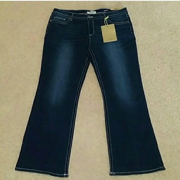 VGS bootcut jeans sz 4 10 12 14 NWT - Picture 3 of 3