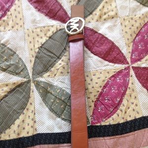 MK brown belt authentic size small