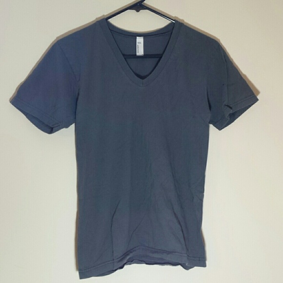 American Apparel V Neck Tee Shirt
