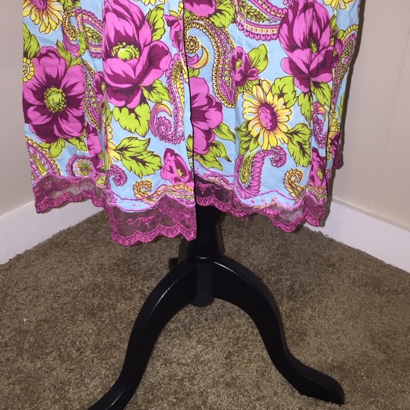 Inner Child boho floral dress - Picture 2 of 4